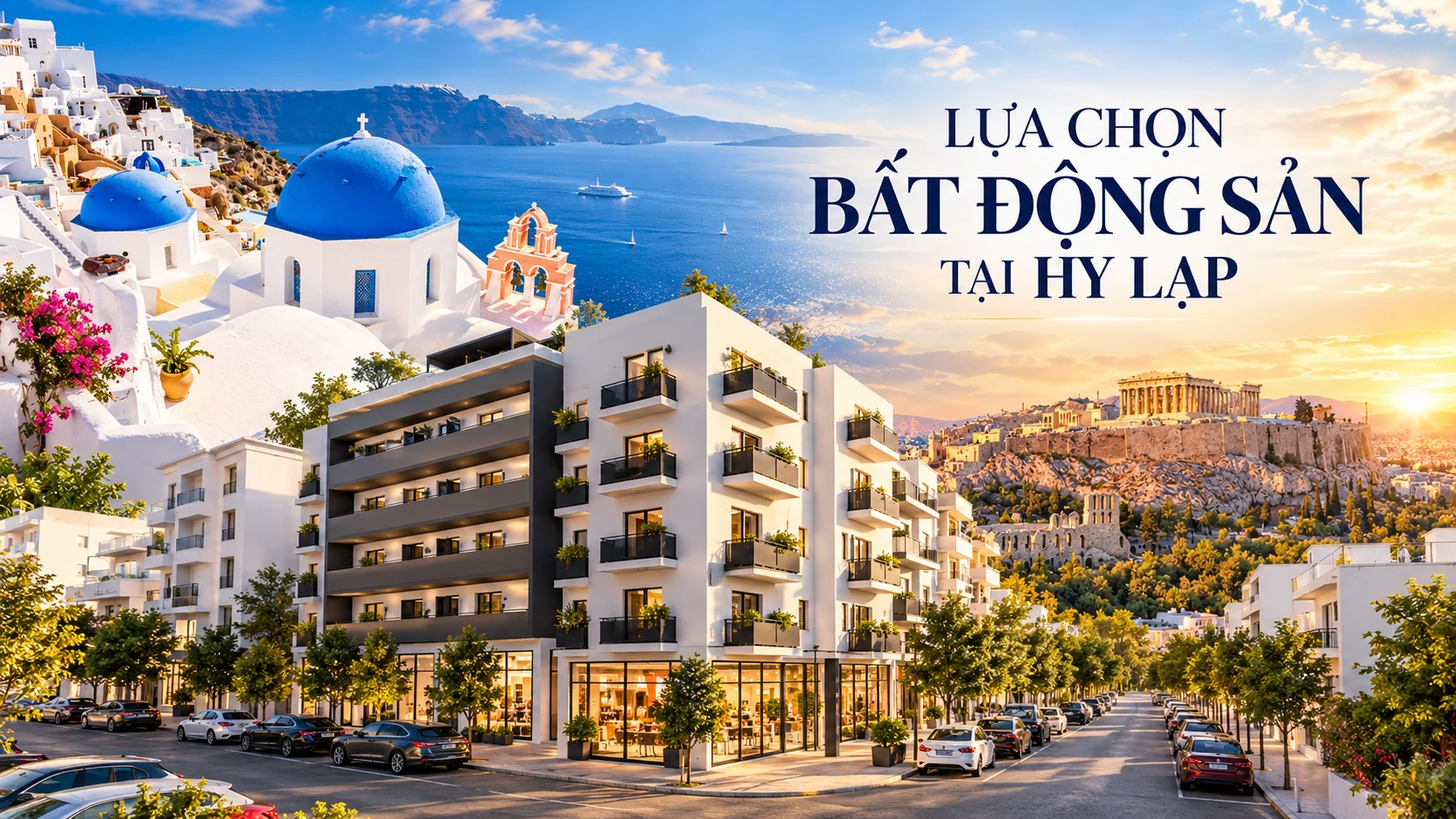 khu vực đầu tư Bất động sản Hy Lạp nhận Golden Visa